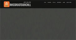 Desktop Screenshot of grassrootsoncall.com